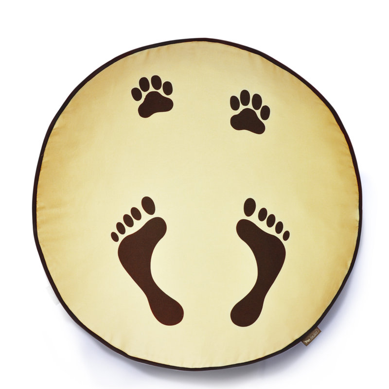 Housse de lit pour chien Footprints, Moyen - 36 po
