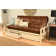 Stratford Full 79" Futon Frame and Mattress with Drawer Set