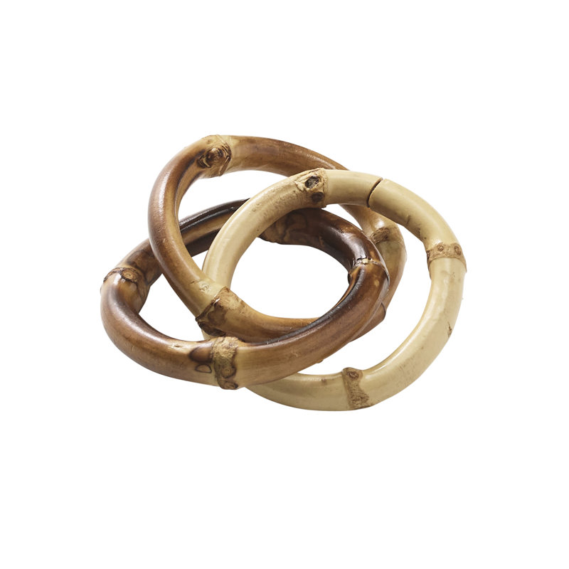 Bamboo Trinity Napkin Ring