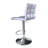 Ludly 32.5" Adjustable Spin Bar Stool-877580777