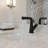 Pull-down Bathroom Sink Faucet with Three Water Flow Modes-120218749