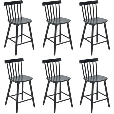 Solid Wood Counter Stool Bar Stool