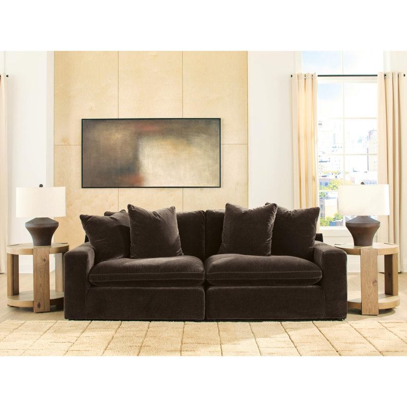 100 " Velvet Loveseat
