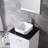Branden-Lewis 25" Single Bathroom Vanity with Mirror and Sink