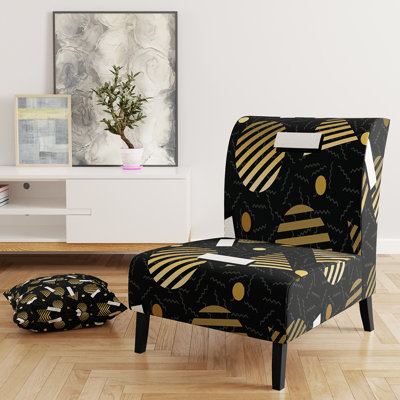 Fauteuil de chambre rembourré Mid-Century