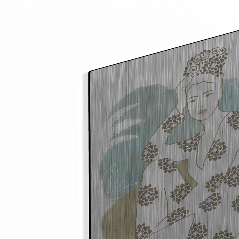 "Cap Esterel II" par Flora Kouta, H 16 po x l 12 po