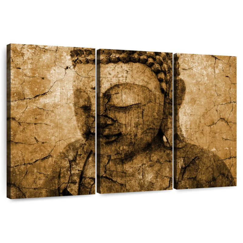 Adella Old Buddha, 36" H x 57" W