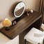 Coiffeuse avec miroir lumineux, 6 tiroirs