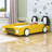 Himke Twin Car-Shaped Bed with Wheels-1182427890