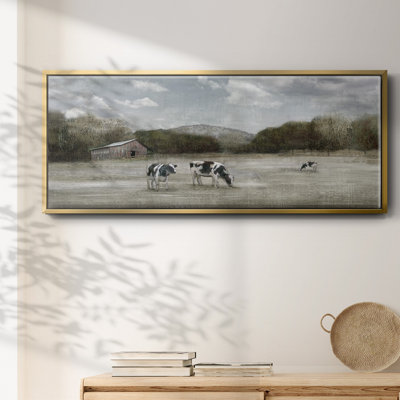 Country Satisfaction- Framed Canvas