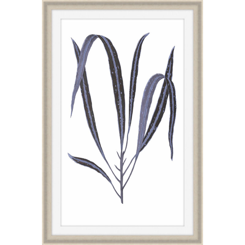 Daily Wish Blue 3 Framed Print, 23" H x 16" W x 1" D