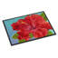 Tapis d'extérieur antidérapant rouge Veyo Hibiscus-1716822572