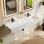 Homary 15.75 " Resin Rectangular Bathroom Sink