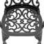 Ensemble de meubles de patio en aluminium coulé avec coussins-689037523