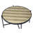 Round Coffee Table with Metal Tube
