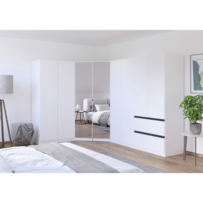Wardrobe wardrobe set COSTA handle-less front, push-to-open