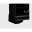 1pc Table de chevet noire Louis Philippe-1231551428