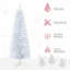 Arbre de Noël artificiel blanc