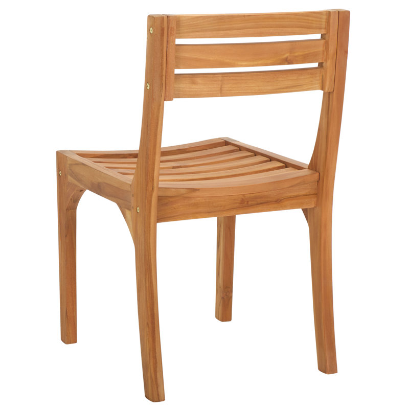 Anna Outdoor Teak Dining Side Chair