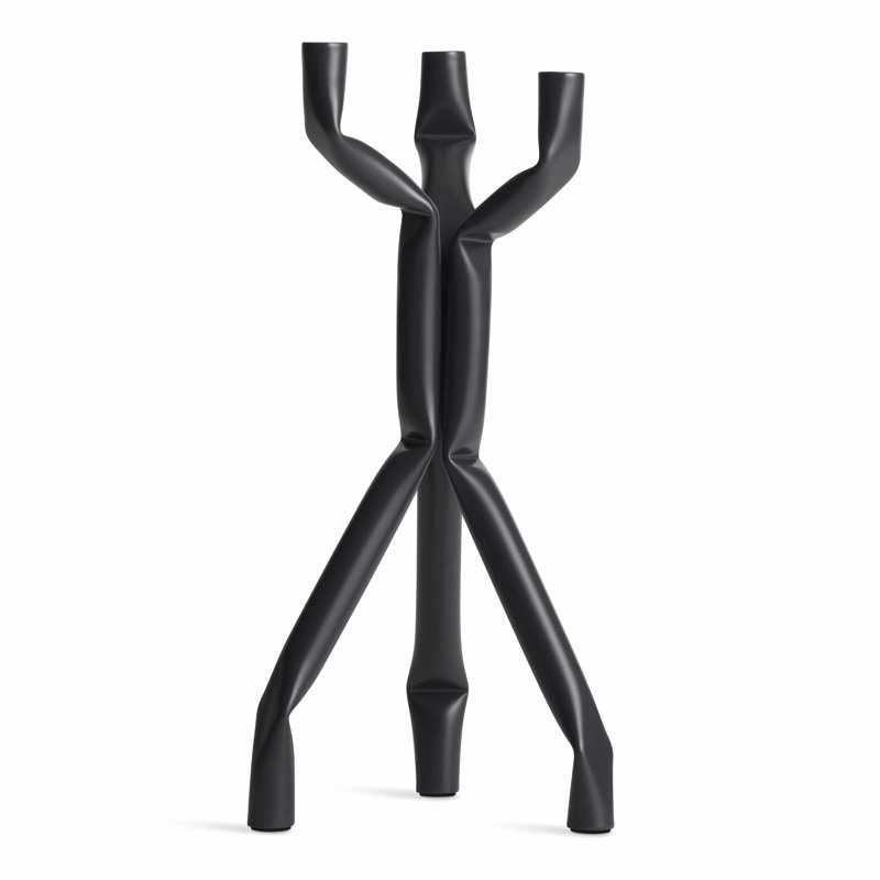 Nosferatube 17'' H Tabletop Candelabra, Oblivion