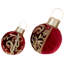 Velvet Ornament Table Top 8-10 Inches Set Of 2-249809603