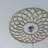 16"OD x 5 1/2"ID x 1/4"T Cannes Wood Fretwork Pierced Ceiling Medallion, Hickory-63411893-63411907