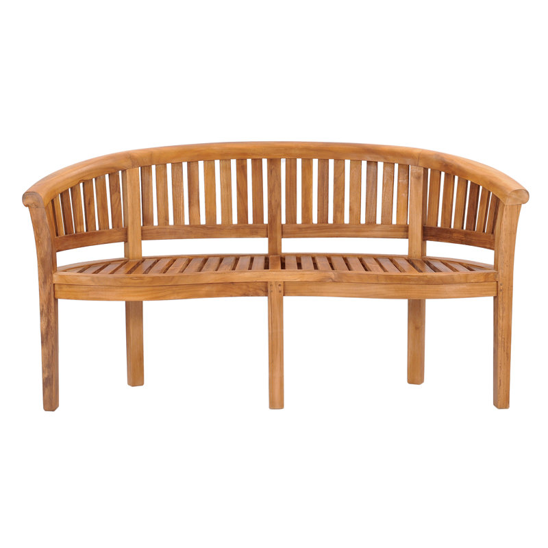 Peanut Teak Garden Bench