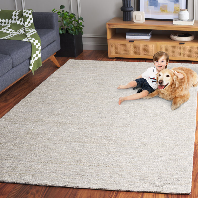 Tapis ivoire Kehlani, Rectangle 10 po x 14 po