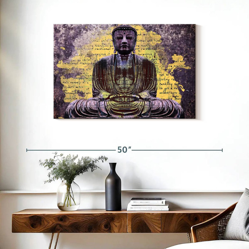 Adella Ponder Buddha, 24" H x 36" W