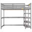 Lit mezzanine avec tablettes de rangement et bureau sous le lit-1341792793-1341792798