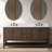 Chazden Landon 72" Herringbone Design Double Bathroom Vanity with Quartz Top