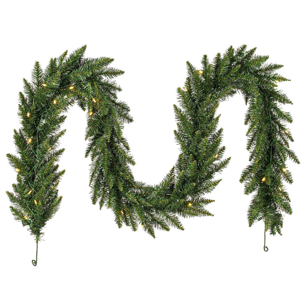 Oberlander Pre-Lit Christmas Garland, 108'' L