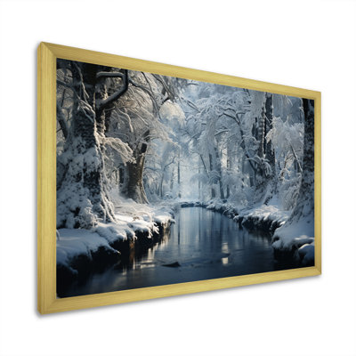 Winter Silent Woods III - Winter Landscape Wall Art