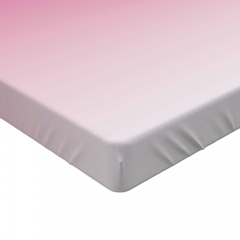 Microfiber Fitted Sheet, Queen Fitted Sheet, Hot Pink Candy