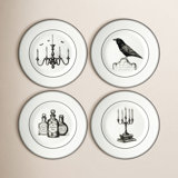 Lenox Vintage Halloween 4-Piece Dessert Plate Set
