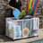 LoochMee 43'' W 1 Gallons Water Resistant Plastic Deck Box with Wheels-98493843