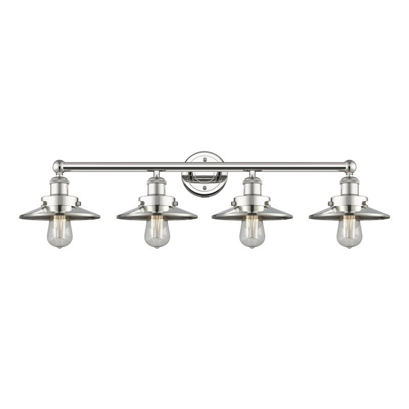 Krysia 4 - Light Dimmable Vanity Light, Polished Nickel, Polished Nickel