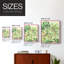 Impression encadrée Expressive Palms I-Premium - prête à être accrochée - aucun clou requis - aucun clou requis-107997738-107997745