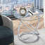 Table ronde en verre