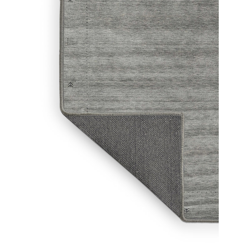 Tapis noir/gris, Rectangle 5 pi x 7 pi