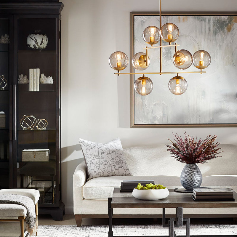 Elon Ceramic / Porcelain Decorative Bowl, 3.5" H x 13.5" W x 13.25" D