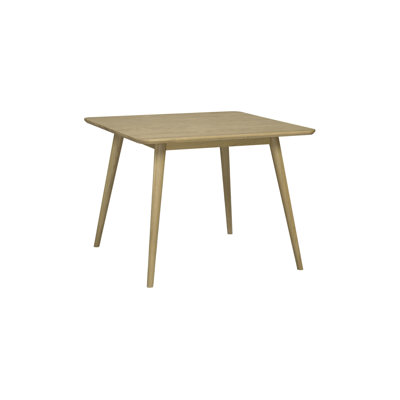 Zulema Oak Solid Wood Base Dining Table