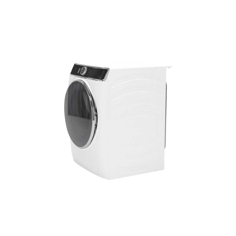 GE Profile 7.8 Cu Ft Capacity Smart Front Load Gas Dryer With Steam And Sanitize Cycle, White, Electric