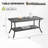 Alecxa Rectangular Metal Outdoor Coffee Table , 42'' in. W 23.5'' in. D-307101081