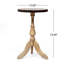 Table de bout élégante en bois - Conception simple mais sophistiquée, parfaite pour n'importe quelle pièce