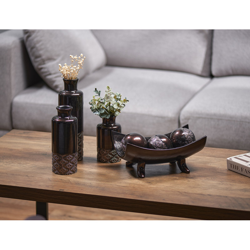 Dublin Decorative Orbs, Brown