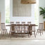 Chaise d'appoint en bois massif Alvie