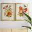 Antique Floral Bouquet I - ensemble de 2 impressions encadrées sur toile-426948808-426948809