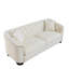 Canapé Chesterfield moderne avec dossiers capitonnés et accoudoirs cloutés-132524316