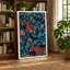 Leopards in Terracotta Boho Canvas Art Print-136794019-136794020